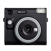 富士フィルム instax SQUARE SQ40 チェキスクエア ブラック 送料無料(沖縄県・離島除く)