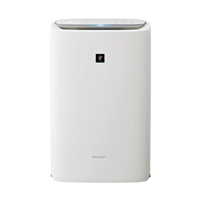 SHARP KI-TS50-W 加湿空気清浄機 プラズマクラスター25000搭載 ホワイト 送料無料(沖縄県・離島除く)
