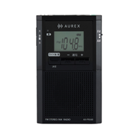 東芝 AX-PRU60(K) AUREX LEDライト付き ポケットラジオ ブラック 送料無料(沖縄県・離島を除く)