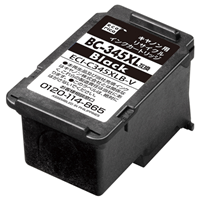 エコリカ ECI-C345XLB-V 互換リサイクルインクカートリッジ BC-345XL キャノン ブラック/顔料