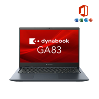 dynabook ダイナブック A6A1XWF7515A GA83/XW 13.3型 ノートパソコン 送料無料(沖縄県・離島を除く)