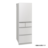 【標準設置費込】三菱電機 MR-MD45NL-W 冷蔵庫 左開き 置けるスマート大容量 MDシリーズ 451L フラット リネンホワイト 送料無料(東京/神奈川/千葉のみ配送可能)