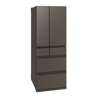 【標準設置費込】三菱電機 MR-WZ61N-H 冷蔵庫 両開き 中だけひろびろ大容量 WZシリーズ 608L グランドアンバー グレー 送料無料(東京/神奈川/千葉のみ配送可能)