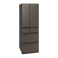 【標準設置費込】三菱電機 MR-WZ50N-H 冷蔵庫 両開き 中だけひろびろ大容量 WZシリーズ 495L グランドアンバー グレー 送料無料(東京/神奈川/千葉のみ配送可能)