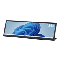 ITPROTECH LCD12HCV-IPSW 12.6型 液晶モニター Screen Plus スピーカー内蔵 バータイプ グレア 送料無料(沖縄県・離島除く)