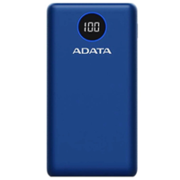 ADATA AP20000QCD-DGT-CDB Power Bank モバイルバッテリー 大容量 20000ｍAh 3ポート PD対応 ブルー 送料無料