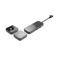 Feeltek UCH008GP1 Jet Glass 8in1 USB-C Lego Hub ドッキングステーション Qiワイヤレス充電器付属 マルチハブシリーズ 最大8ポート 送料無料(沖縄県・離島除く)