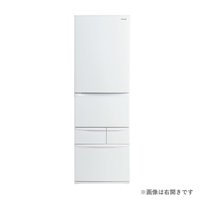 【標準設置費込】東芝 GR-W41GKL(WU) 冷蔵庫 411L 左開き 基本機能を搭載した5ドアタイプ 送料無料(沖縄県・離島は配送不可)