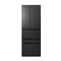 【標準設置費込】東芝 GR-A640XFS(XK) 冷蔵庫 643L 両開き XFSシリーズ オブシディアンブラック 送料無料(沖縄県・離島は配送不可)