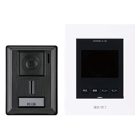 アイホン JS-12E テレビドアホンセット 録画機能付き AC電源直結式 送料無料(沖縄県・離島除く)