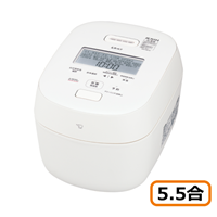 象印 NW-NB10-WA ホワイト 5.5合炊き 圧力IH炊飯ジャー 炎舞炊き 豪炎かまど釜 送料無料(沖縄県・離島除く)